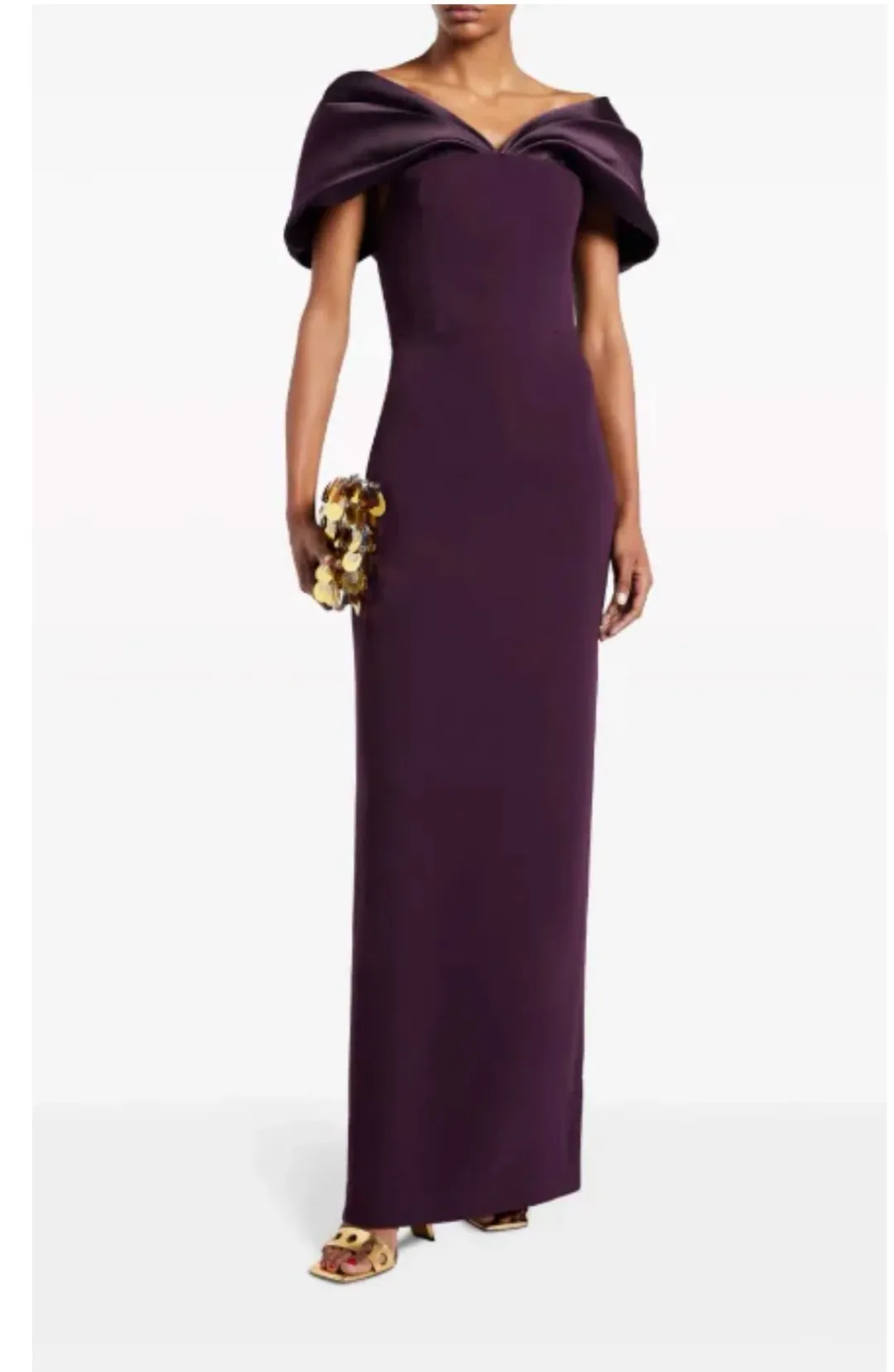 Solace London Dakota Gown for rent on The Volte - main image