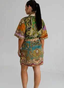 Alemais Clemenza Spliced Mini Dress size 14 for rent on The Volte - image 3