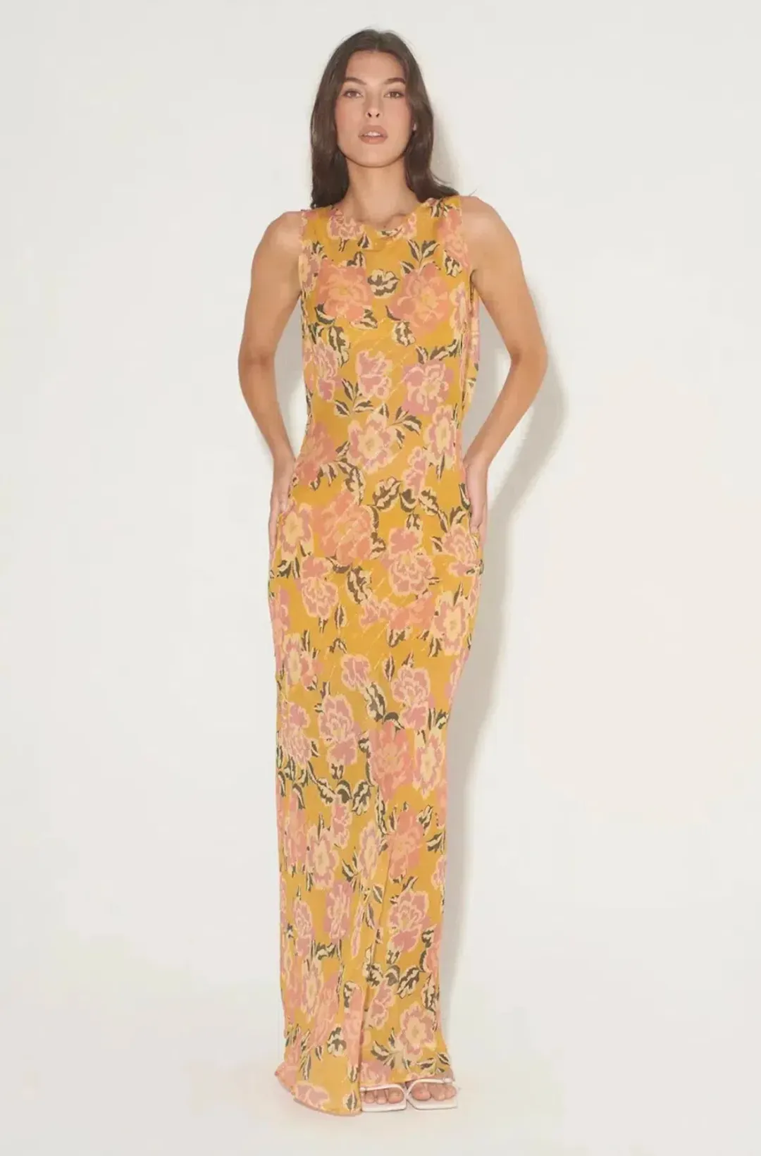 Hansen & Gretel Emmery Maxi Dress size M (8-10) for rent on The Volte - main image