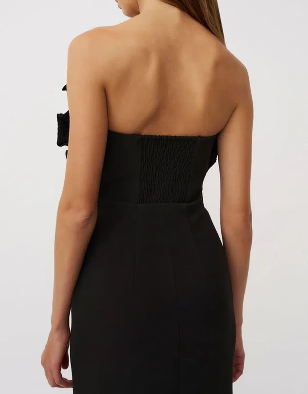 BY JOHNNY Anais Structured Strapless Dress Gown | Size 10 for rent on The Volte - main image