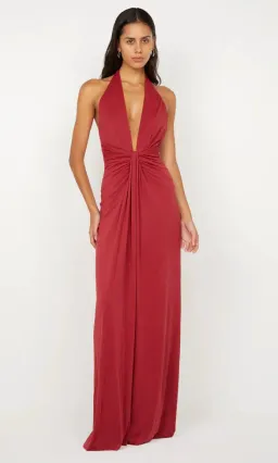 Bec & Bridge Susie Plunge Maxi Cherry Size S/AU 8 for rent on The Volte - image 3
