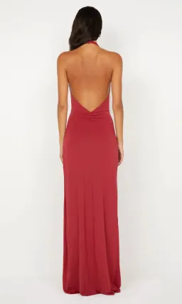Bec & Bridge Susie Plunge Maxi Cherry Size S/AU 8 for rent on The Volte - image 2