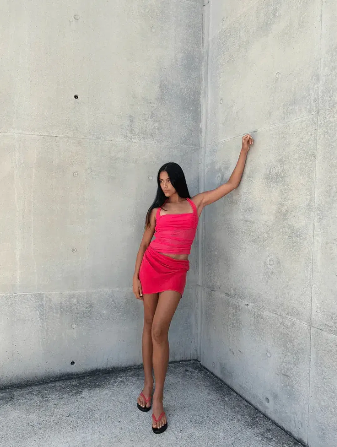 BENNI. Gina Mini Watermelon Size S/AU 8 for rent on The Volte - main image