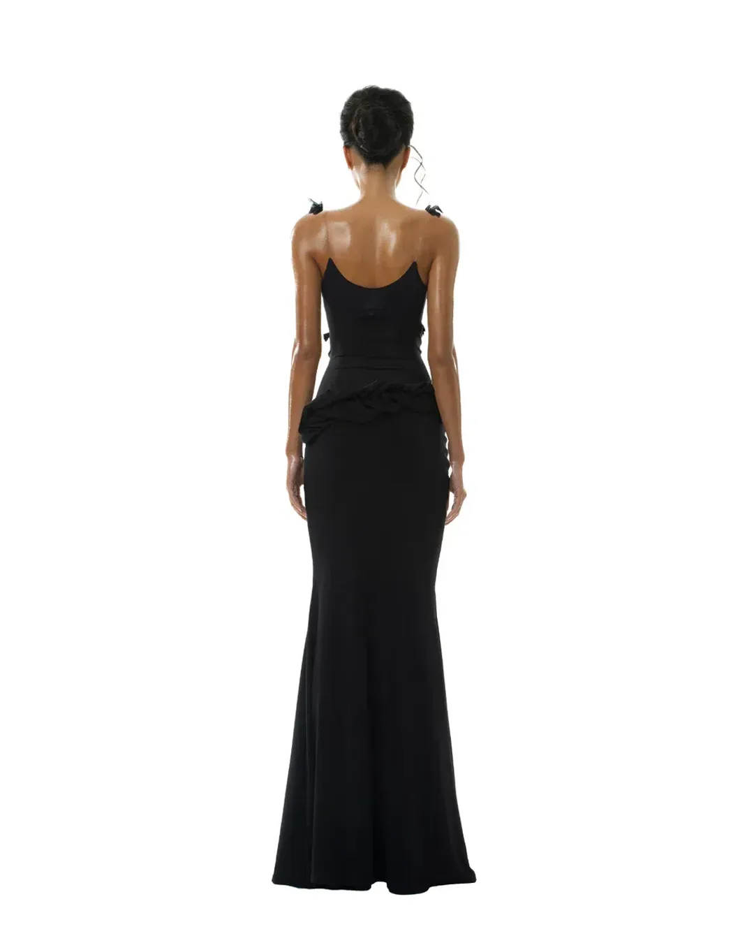 Huelleyrose Sok Vy dress - Black for rent on The Volte - main image
