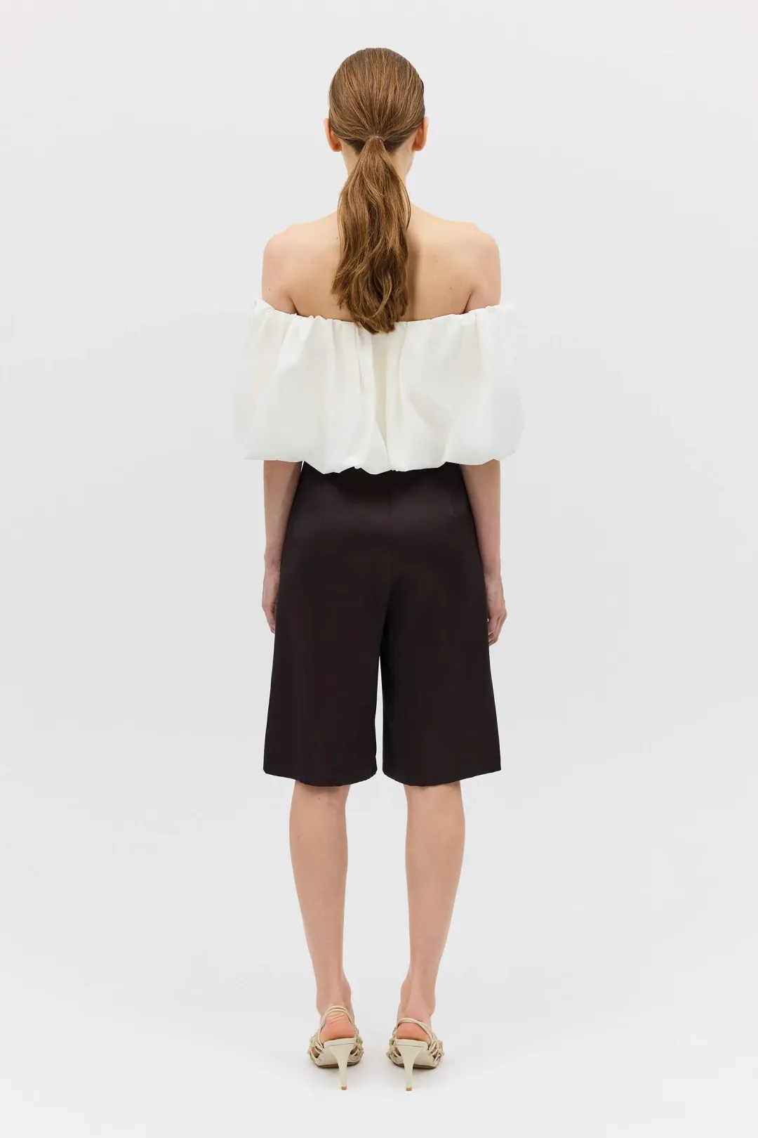 Bianca Spender Cotton Hazel Top White Size 6 for rent on The Volte - main image