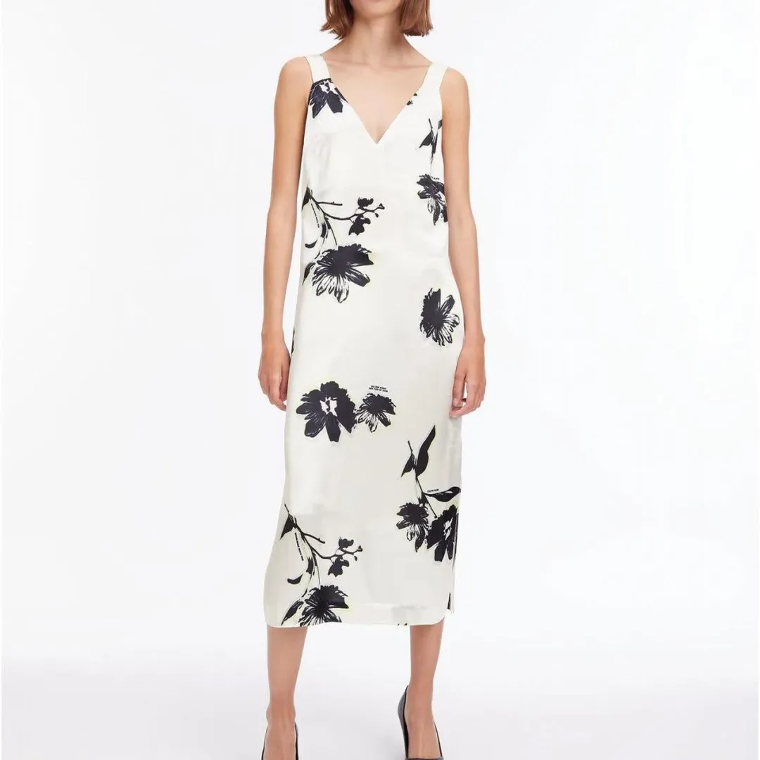 Calvin Klein Modern Floral Slip for rent on The Volte - main image