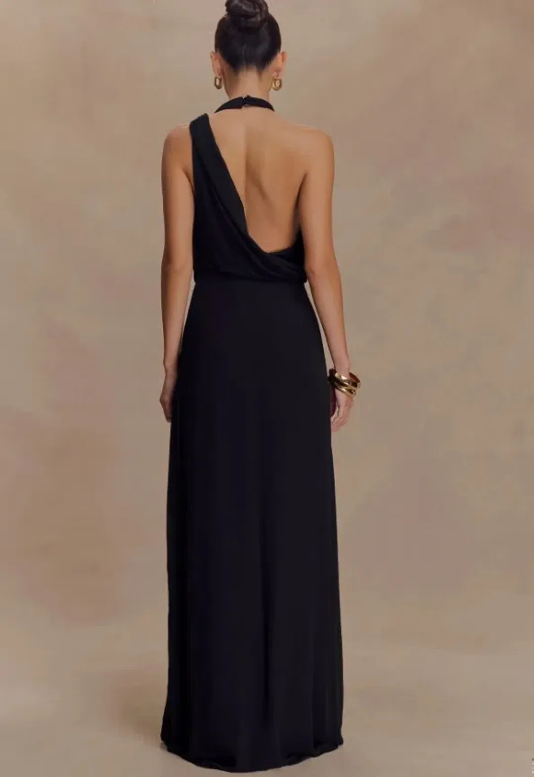 Meshki Galia Cowl Neck Maxi Dress for rent on The Volte - main image