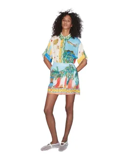 ALEMAIS All Aboard Linen Shirt and Skirt Set Size 10 AU for rent on The Volte - image 5