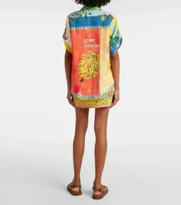 ALEMAIS All Aboard Linen Shirt and Skirt Set Size 10 AU for rent on The Volte - image 2