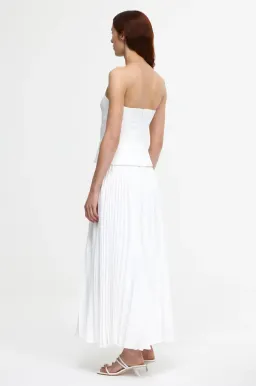 ACLER - Brayswick Midi Dress Ivory for rent on The Volte - image 3