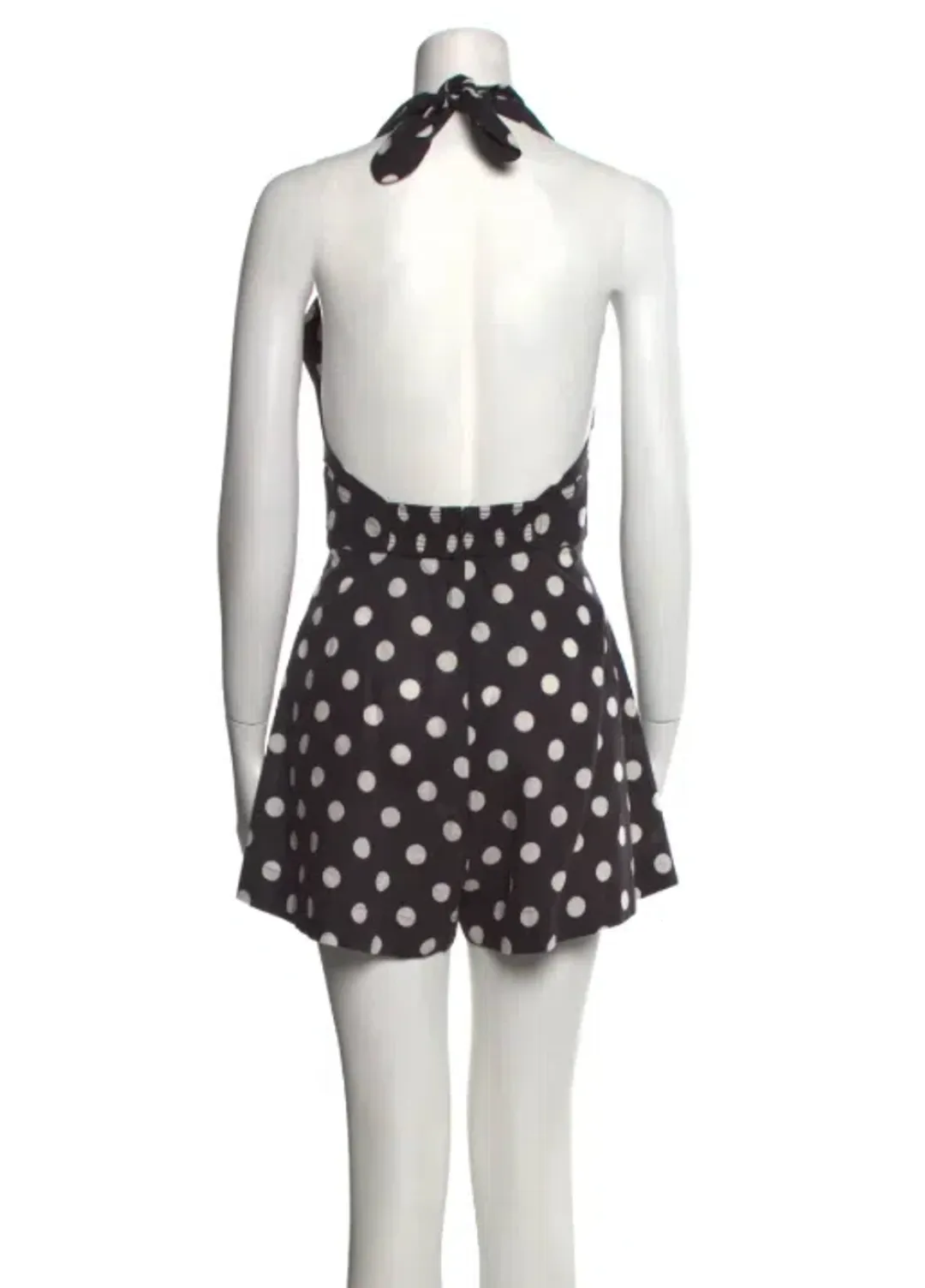 ZIMMERMANN - Bellitude Halter Playsuit Polkadot for rent on The Volte - main image
