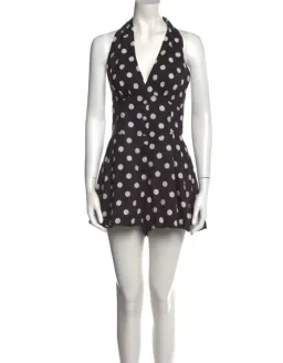 ZIMMERMANN - Bellitude Halter Playsuit Polkadot for rent on The Volte - image 2