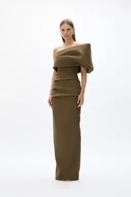 Rachel Gilbert Kat Gown for rent on The Volte - image 3