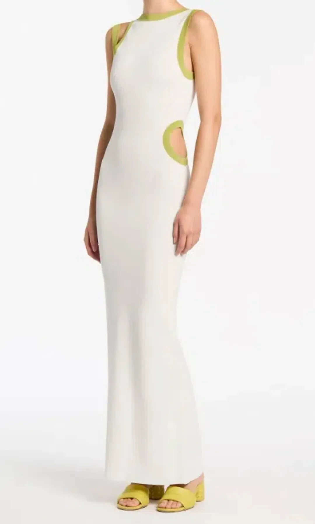 SIR. - Evaline Cut Out Dress Citrus for rent on The Volte - main image