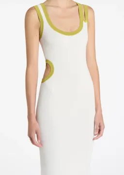 SIR. - Evaline Cut Out Dress Citrus for rent on The Volte - image 2