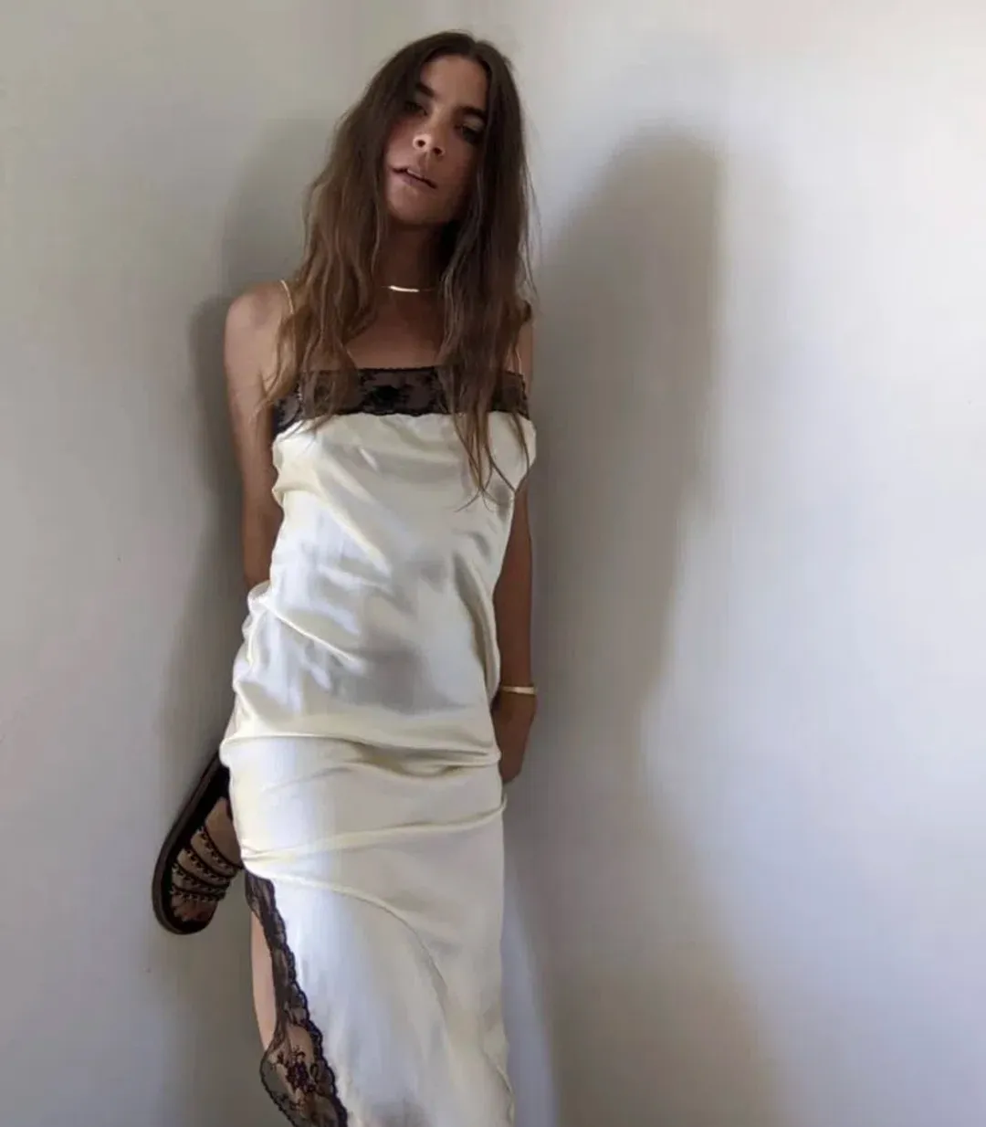 Sir The Label Willa Bias Midi Dress in Lemon Size 1/8 for rent on The Volte - main image