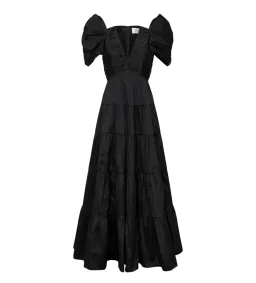 Aje Statuesque Tiered Gown Black Size 14 for rent on The Volte - image 5