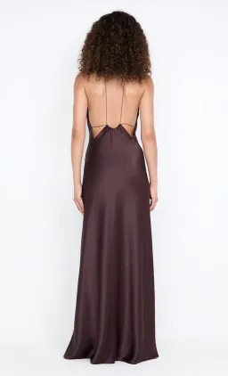 ARIAHN MAXI DRESS - DARK CHOCOLATE for rent on The Volte - image 2