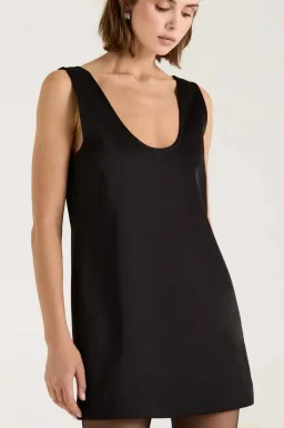 Henne Black Dahlia mini dress size 8 for rent on The Volte - image 1