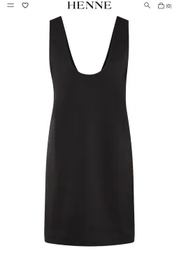 Henne Black Dahlia mini dress size 8 for rent on The Volte - image 3