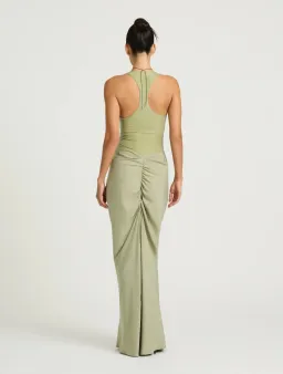 Benni Jade Maxi Dress Size 6 Pistachio  for rent on The Volte - image 2