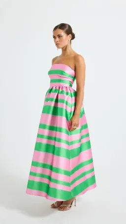 Pasduchas Gigi Strapless Midi Dress Size 8 for rent on The Volte - image 2