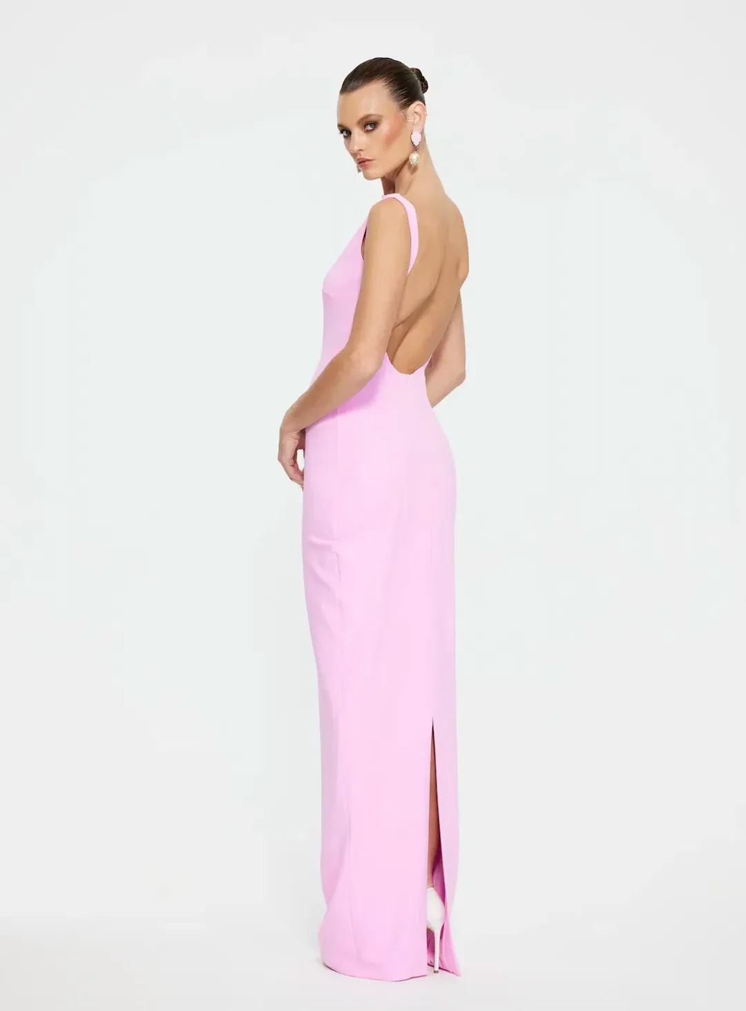 Effie Kats VERONA GOWN - Taffy Pink size 8 for rent on The Volte - main image