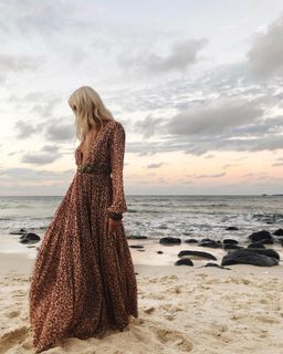 Coven & Co Feline Gown Leopard Size 6  for rent on The Volte - image 2