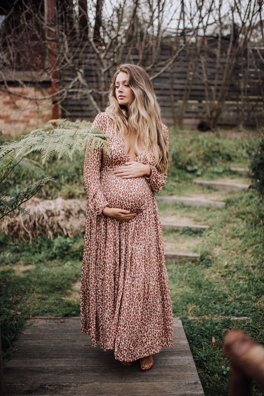 Coven & Co Feline Gown Leopard Size 6  for rent on The Volte - main image