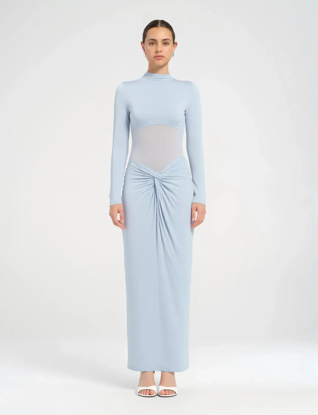 Benni Dora Maxi Dress Size 6 Sky for rent on The Volte - main image