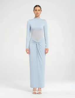 Benni Dora Maxi Dress Size 6 Sky for rent on The Volte - image 1