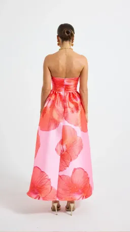 Pasduchas kalani Strapless Midi Dress Size 12 for rent on The Volte - image 3