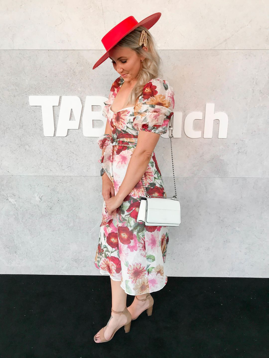 Talulah Garland Midi Dress Size 8 for rent on The Volte - main image