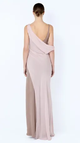 Bec & Bridge AUGUSTIN ASYM MAXI DRESS MAUVE/MAUVE SMOKE Size 6 for rent on The Volte - image 2