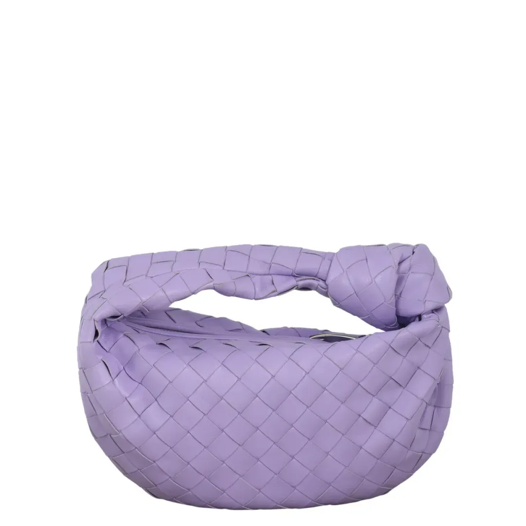 Bottega Veneta Purple Mini Jodie for rent on The Volte - main image