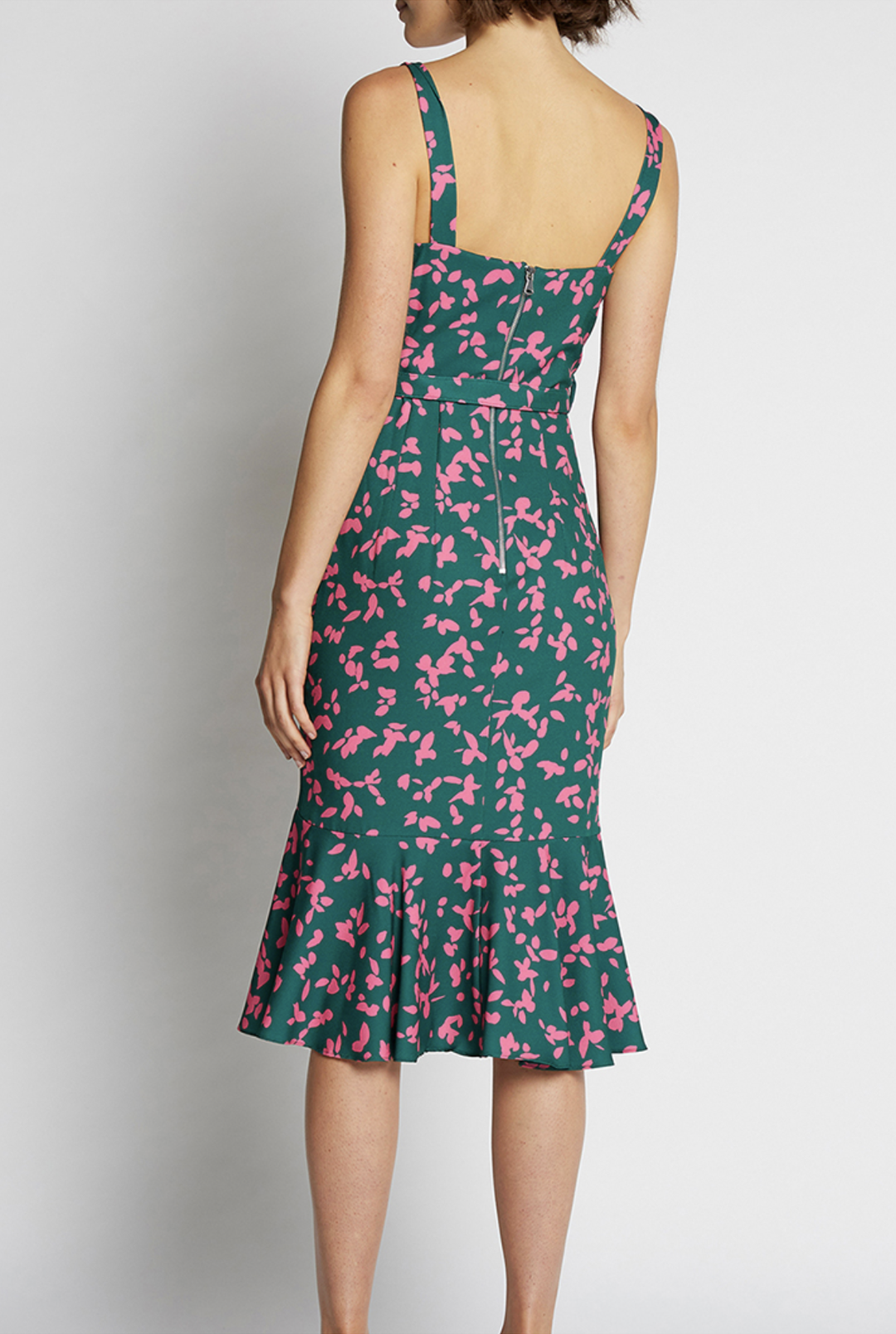By Johnny Petal Punch Belted Sundress Print Size 6 for rent on The Volte - main image