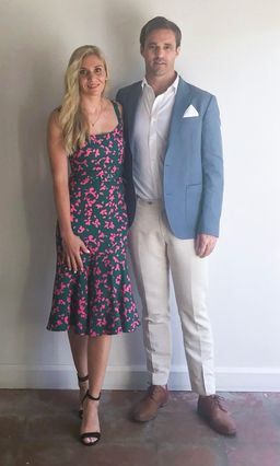 By Johnny Petal Punch Belted Sundress Print Size 6 for rent on The Volte - image 3