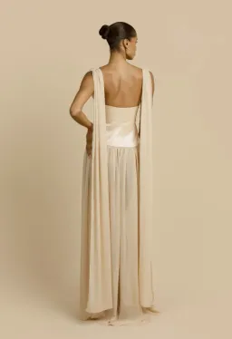 Arcina Ori RAMONA DRESS CHAMPAGNE Size M for rent on The Volte - image 3