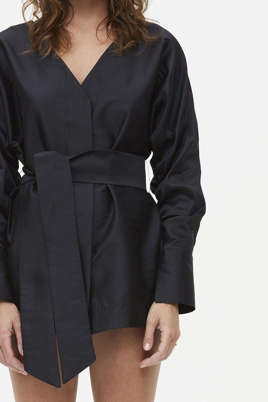 Manning Cartell Pumped Up Mini Dress Black Size 6  for rent on The Volte - main image