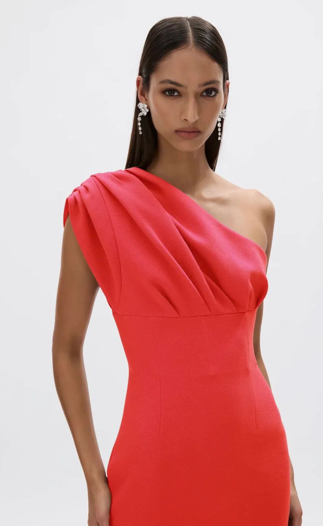 Rachel Gilbert Winnie Gown in Coral Size 12 for rent on The Volte - main image