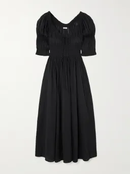 Doen Ishia midi dress in black | size medium / AU 10 for rent on The Volte - image 3