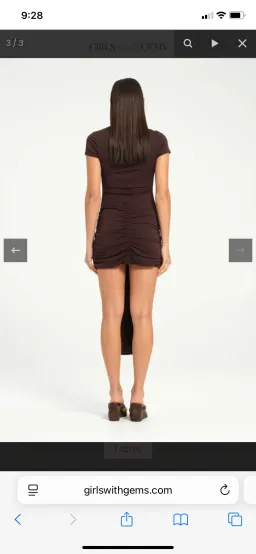 Ben I Astrid Mini dress for rent on The Volte - image 3