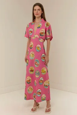 Palm Noosa Jasmine Dress in La Fruita - Size 8 for rent on The Volte - image 1