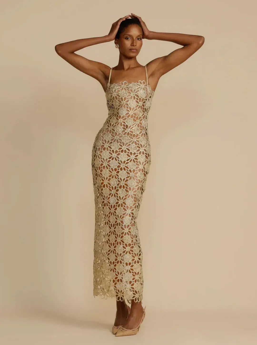 Arcina Ori Kendra dress maxi size small for rent on The Volte - main image