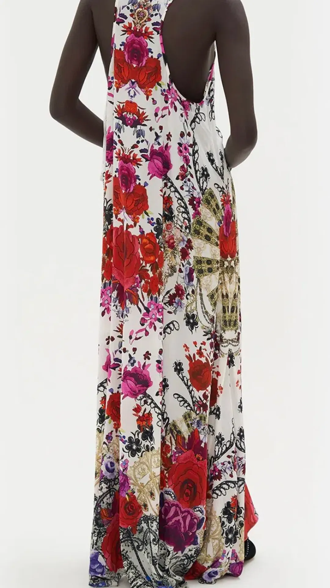 Camilla Reign of roses v neck racerback dress s.XXL  for rent on The Volte - main image