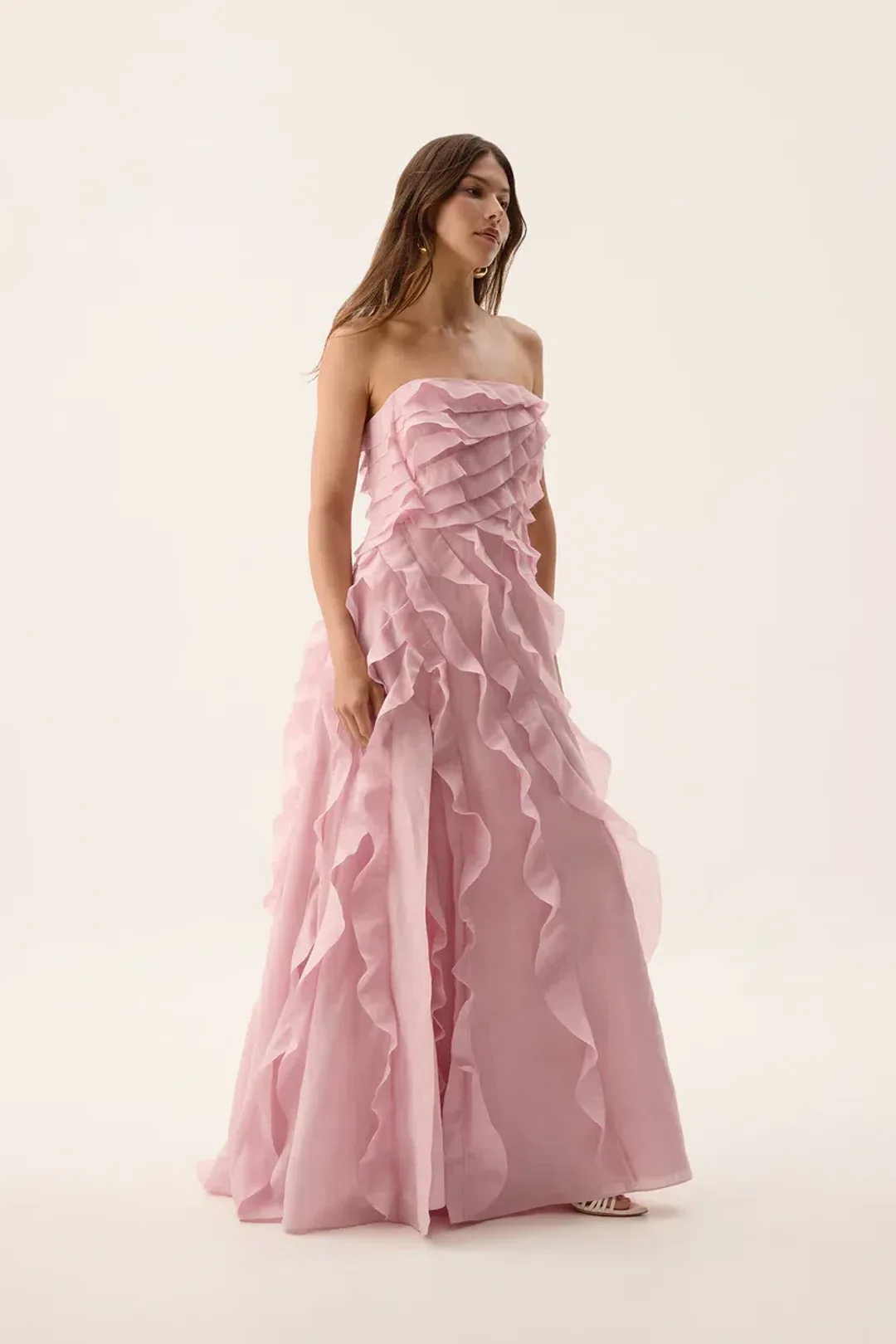 AJE ALLAIRIE GOWN - PINK - SIZE 6 for rent on The Volte - main image