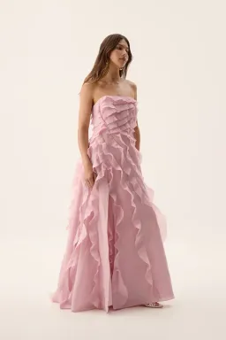 AJE ALLAIRIE GOWN - PINK - SIZE 6 for rent on The Volte - image 2
