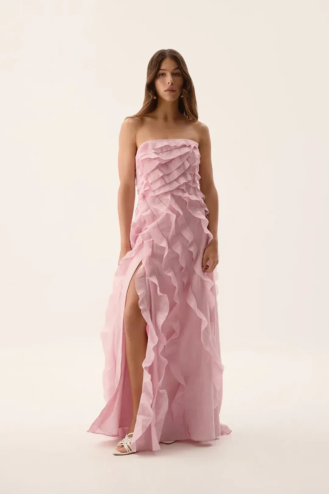 AJE ALLAIRIE GOWN - PINK - SIZE 6 for rent on The Volte - main image