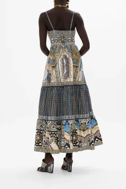 Camilla Make Me Your Mosaic Size XL Tiered Bodice Dress for rent on The Volte - image 4