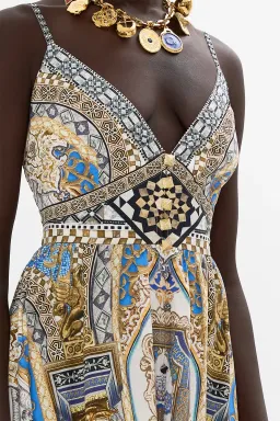 Camilla Make Me Your Mosaic Size XL Tiered Bodice Dress for rent on The Volte - image 8